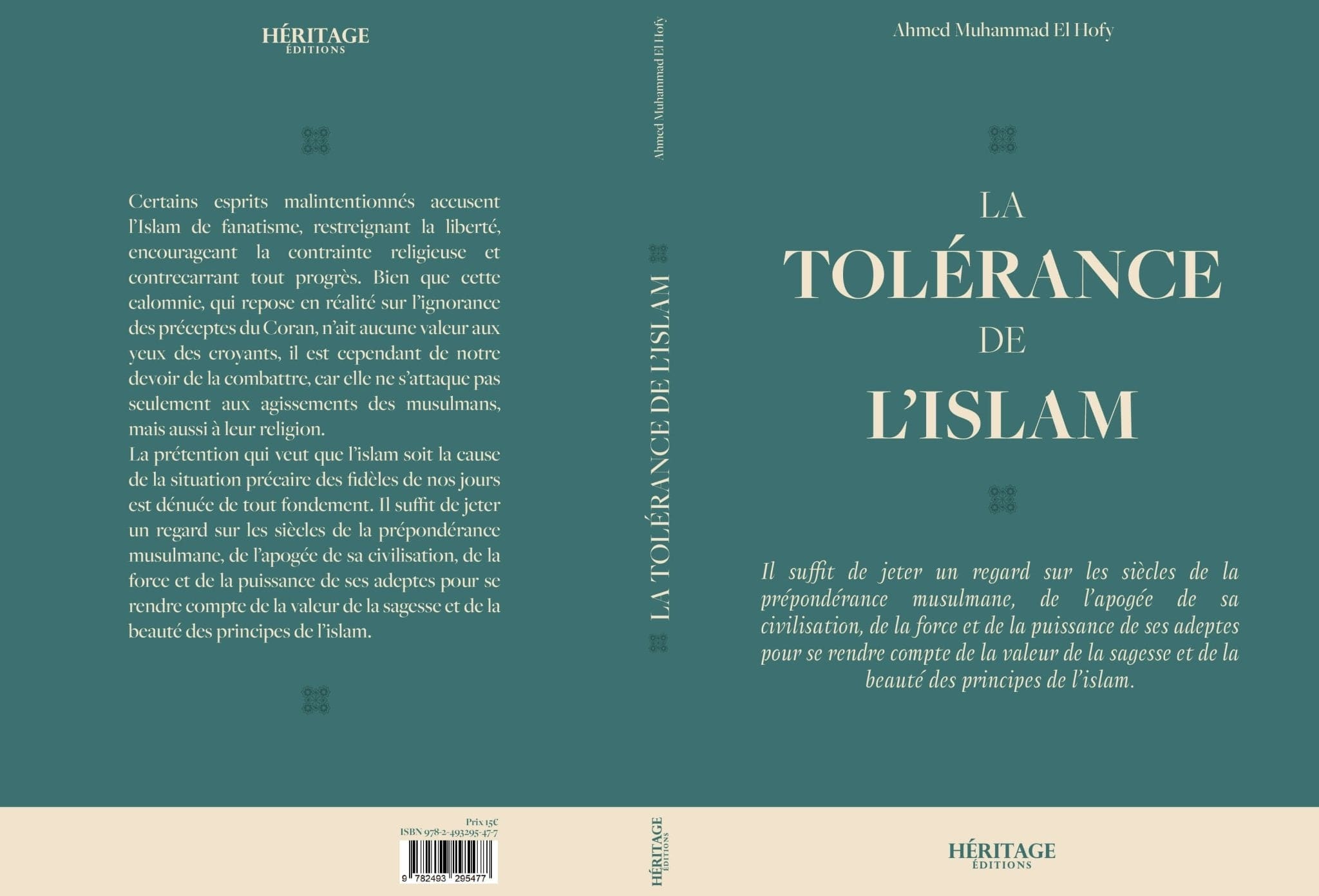 La tolérance de l'islam Al-Bayyinah Livre > Islam > Essai 9782493295477 Librairie Musulmane Al-imen