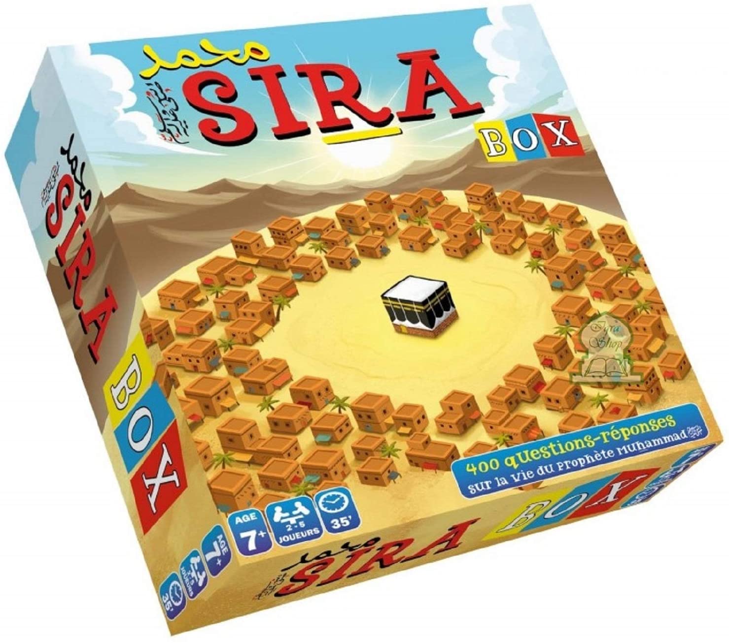 Sira Box - Jeu de société sur la vie du Prophète Muhammad (SAW) Osratouna Jeu Islam 3770012698010 Librairie Musulmane Al-imen