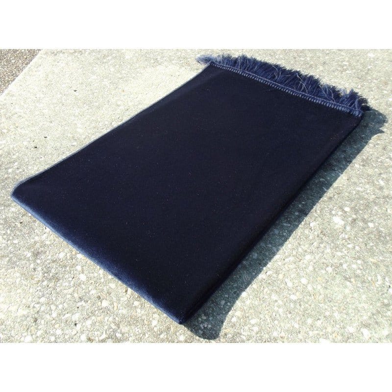 Tapis De Prière Velours Luxe Couleur Unie - BLEU MARINE Sana Tapis de prière > Velours 3700495411066 Librairie Musulmane Al-imen