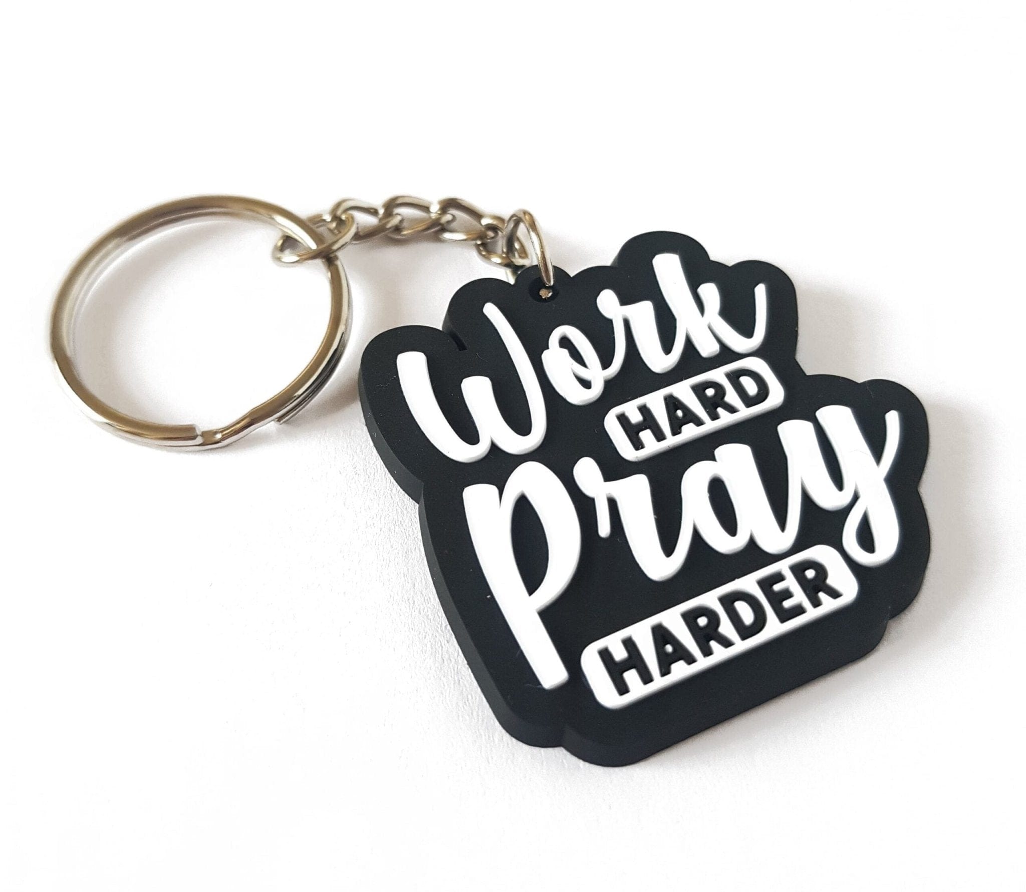 Work hard pray harder sleutelhanger Hadieth Benelux Décoration 9782492024580 Librairie Musulmane Al-imen