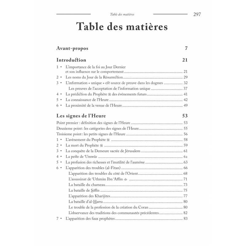 Les signes de la fin des temps - Dr Yûsuf al-Wâbil - éditions Al-Hadîth