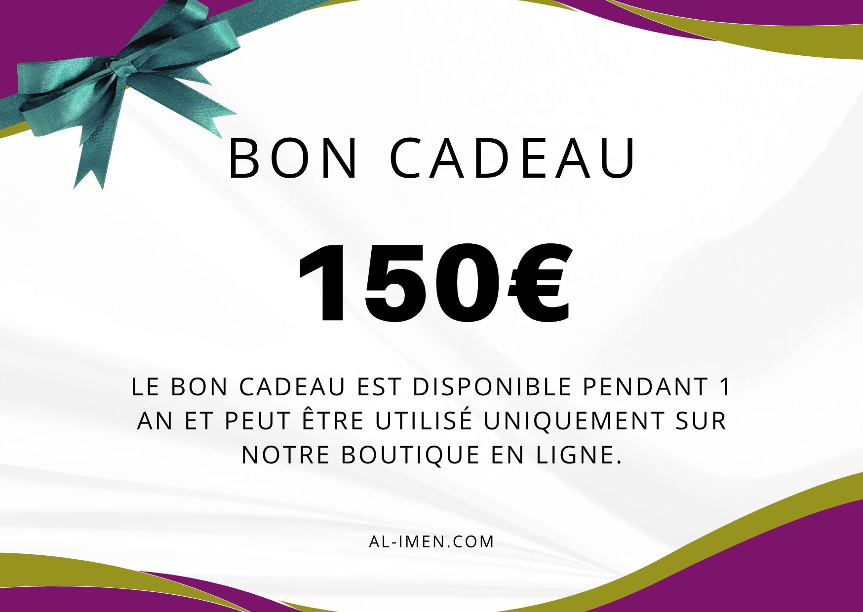 Carte - Cadeau pour Musulman(e)s | Al - imen 10,00€ - Cartes - cadeaux par Al - imen disponible chez Al - imen