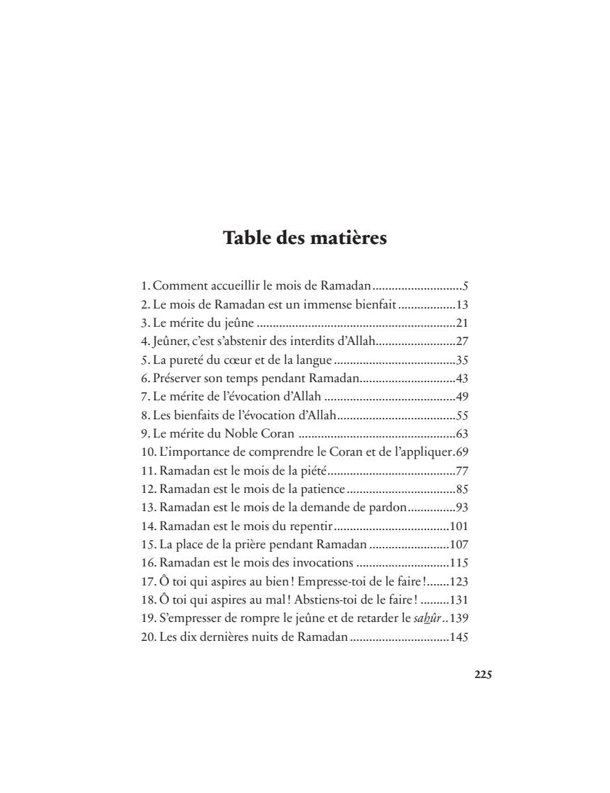 Comment accueillir le mois de Ramadan par Cheikh ‘Abd al - Razzâq al - Badr Al - imen