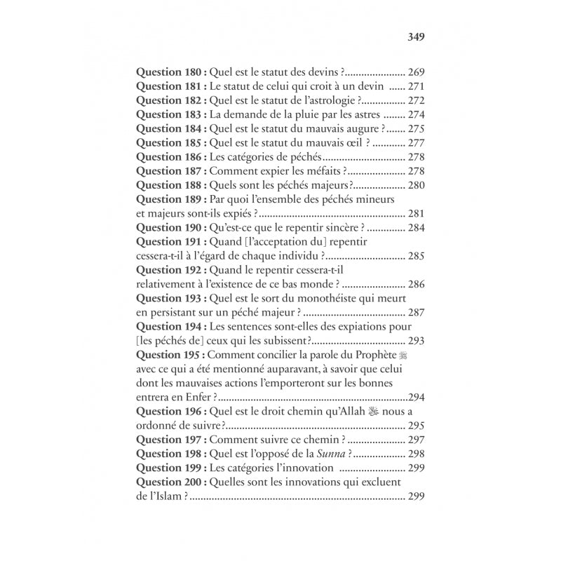 Croyance du musulman 200 questions - réponses - Cheikh Hâfiz Al - Hakamî Al - imen