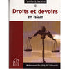 Droits et devoirs en Islam par Muhammad ibn salih Al - Uthaymin - Livres par édition par Anas disponible chez Al - imen