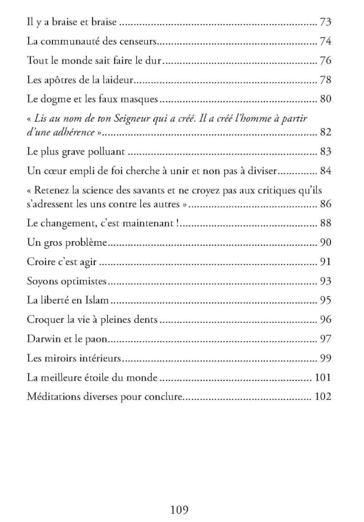 Et si on méditait un peu ! par Mohammed Karimi Al-Bayyinah Livre > Islam 9782385550646 Librairie Musulmane Al-imen