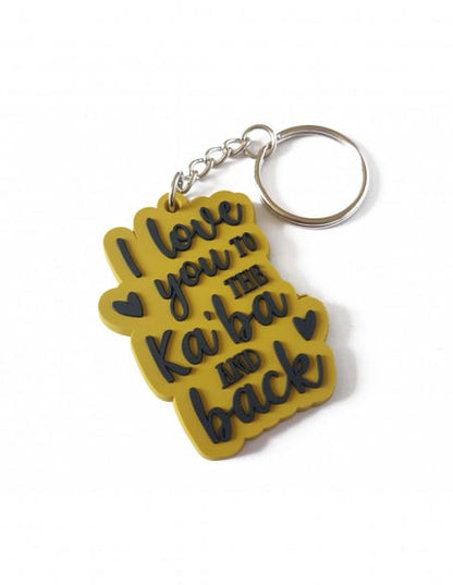 I love you to the kaba and back porte - clés Al - imen