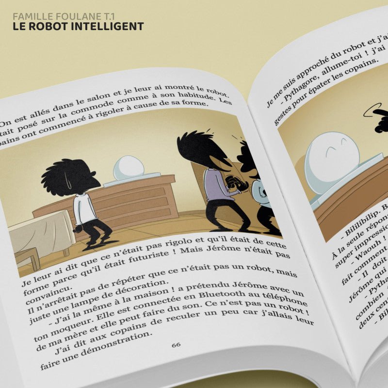 La Famille Foulane (Tome1) - Le Robot Intelligent BDouin - Espace Enfants par BDouin disponible chez Al - imen