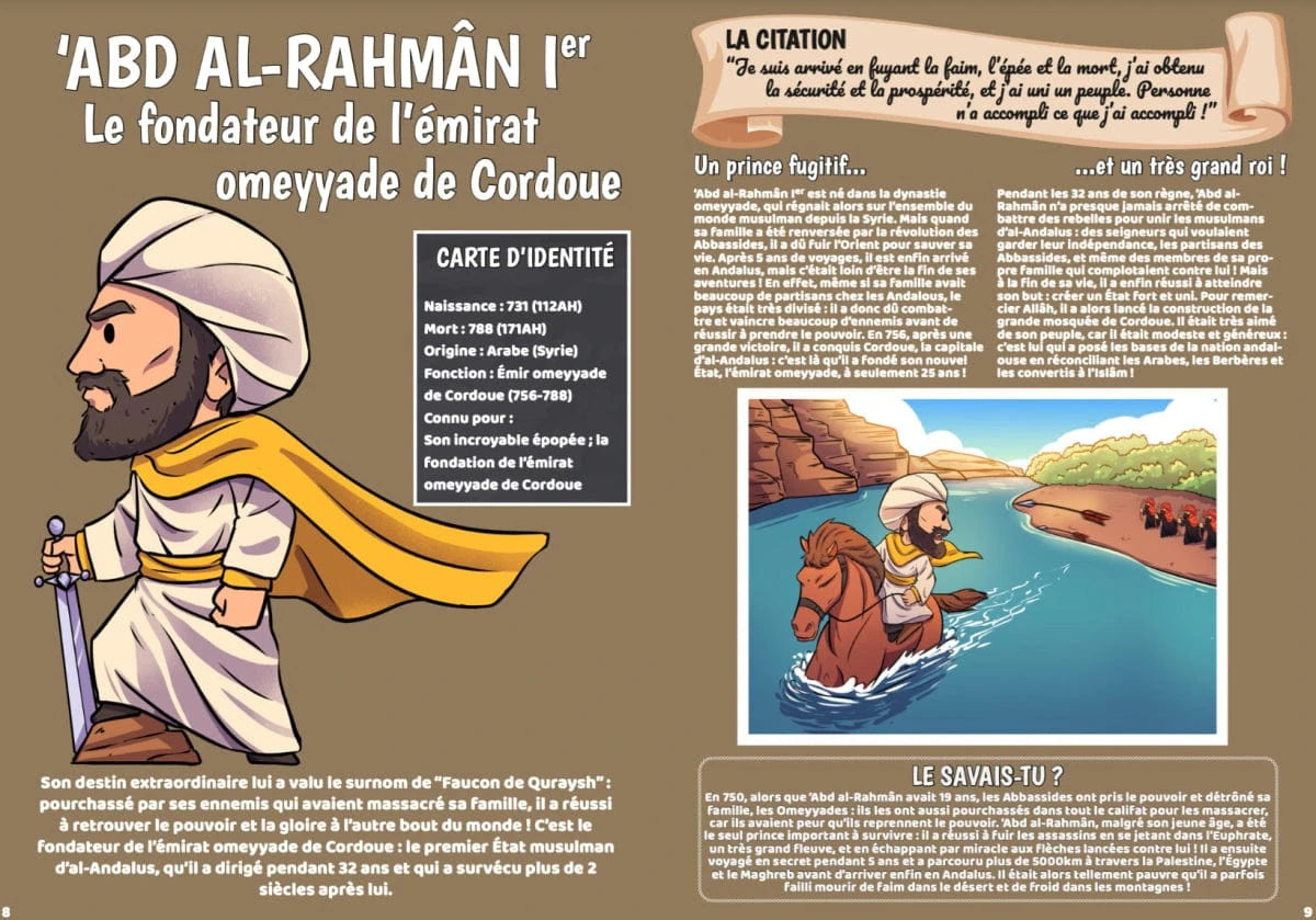 La petite histoire des Andalous par ‘Issa Meyer et Robi Dalimonte Ribât Livre Islam Enfant 9782491948696 Librairie Musulmane Al-imen