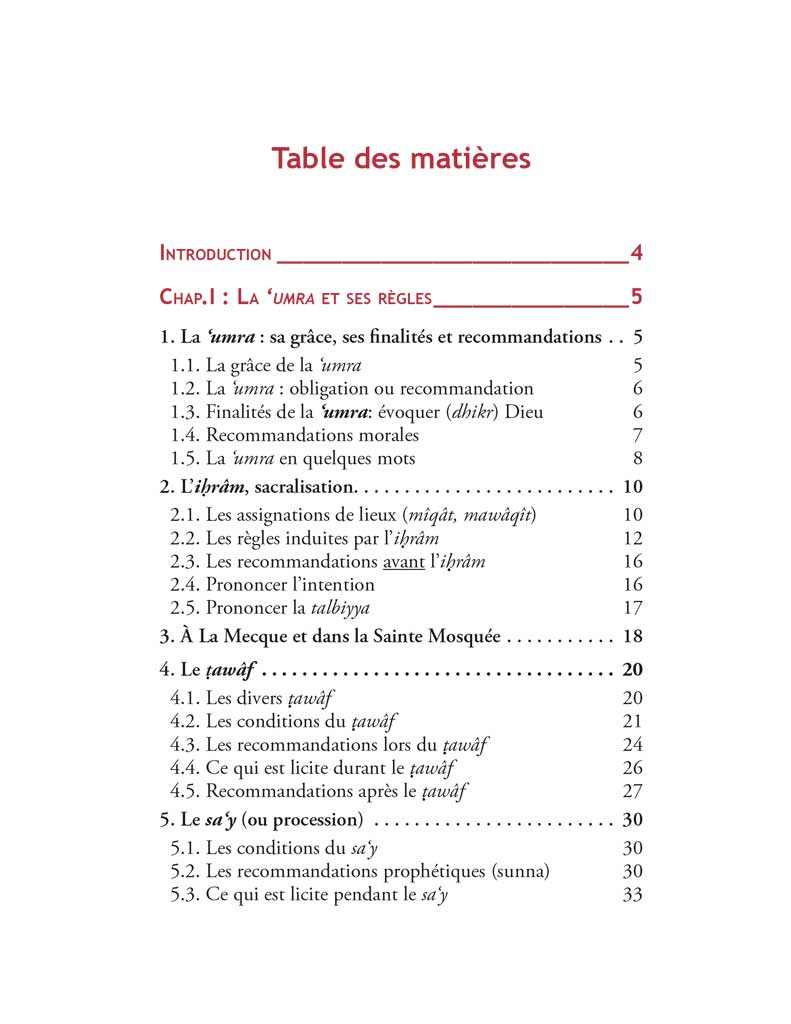 La 'Umra pas à pas Tawhid Livre Islam Hajj et Omra/Umra (Pèlerinage) 9782848621586 Librairie Musulmane Al-imen