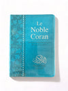 Le Noble Coran Excellence Bilingue de Poche avec Codes QR (Audio) Turquoise Al - imen