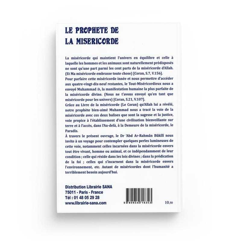Le Prophète De La Miséricorde du Dr Abderrahman Boukili Al-Madina Livre > Islam > Prophètes et Compagnons 9789954718353 Librairie Musulmane Al-imen