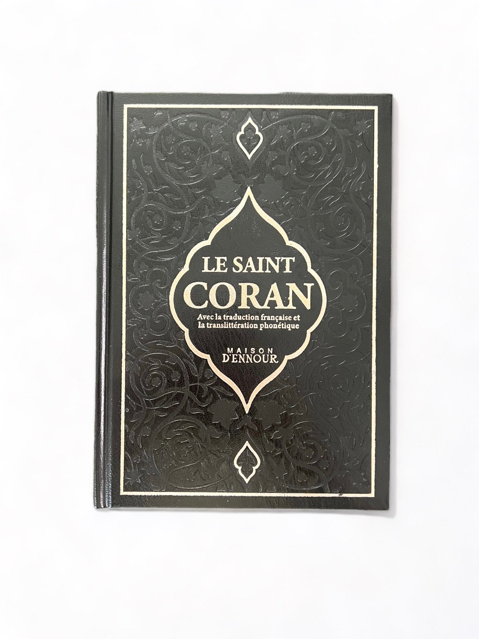 Le Saint Coran Français - Arabe - Phonétique - Maison d'Ennour Noir Al - imen