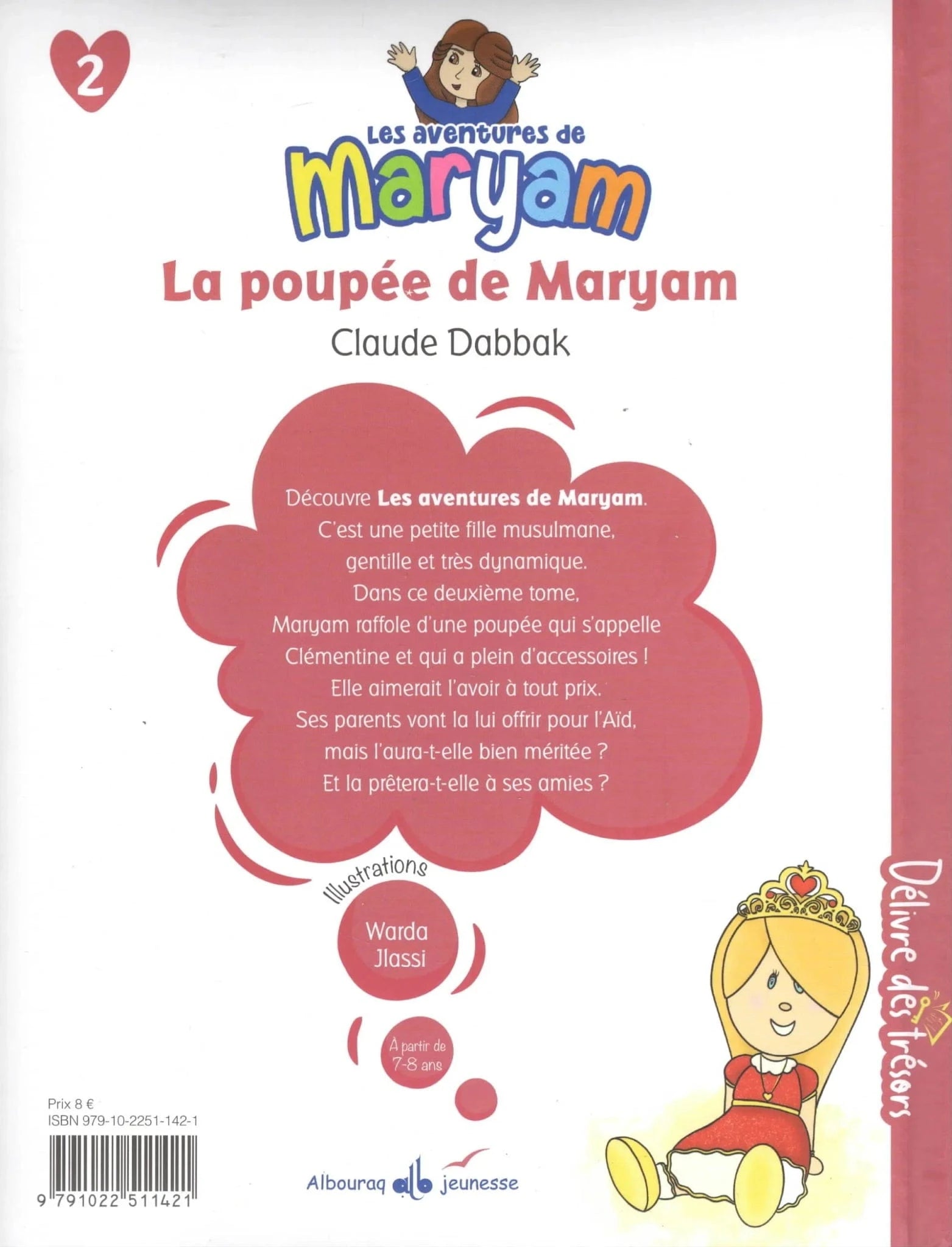 Les aventures de Maryam N°2: La poupée de Maryam Maison d'Ennour Livre Islam Enfant 9791022511421 Librairie Musulmane Al-imen