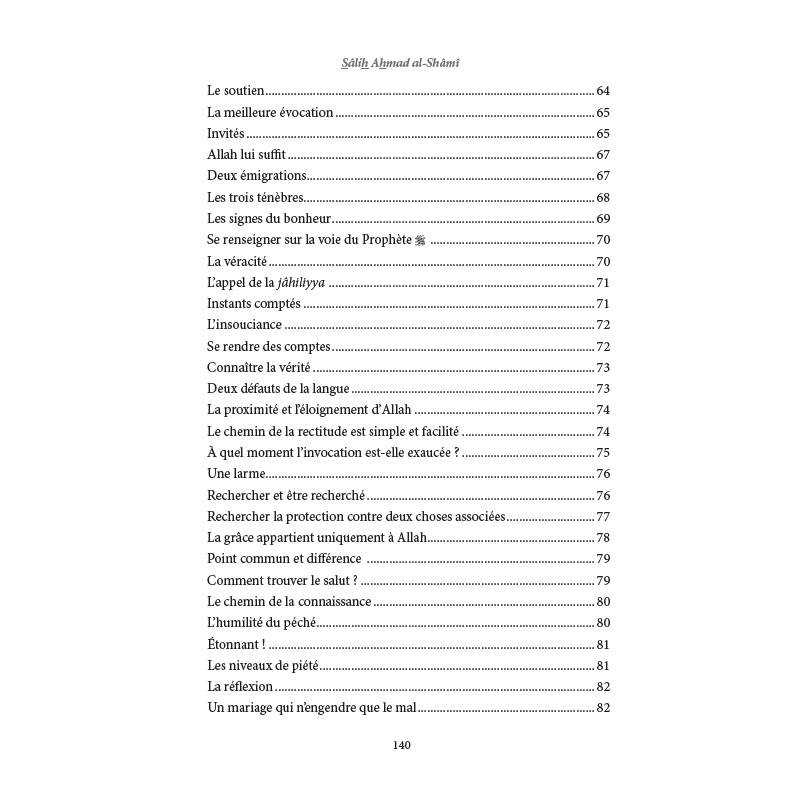 Les plus belles citations spirituelles d'Ibn Al-Qayyim Al-Hadîth Livre > Islam > Foi et Spiritualité 9782875452290 Librairie Musulmane Al-imen