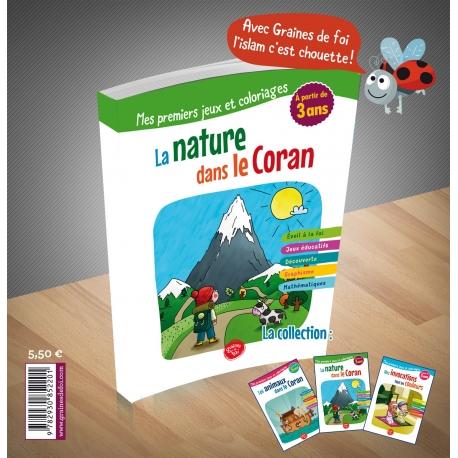 Pack 3 livres Graines de foi - Les animaux dans le Coran - Mes invocations tout en couleurs - La nature dans le Coran Al - imen