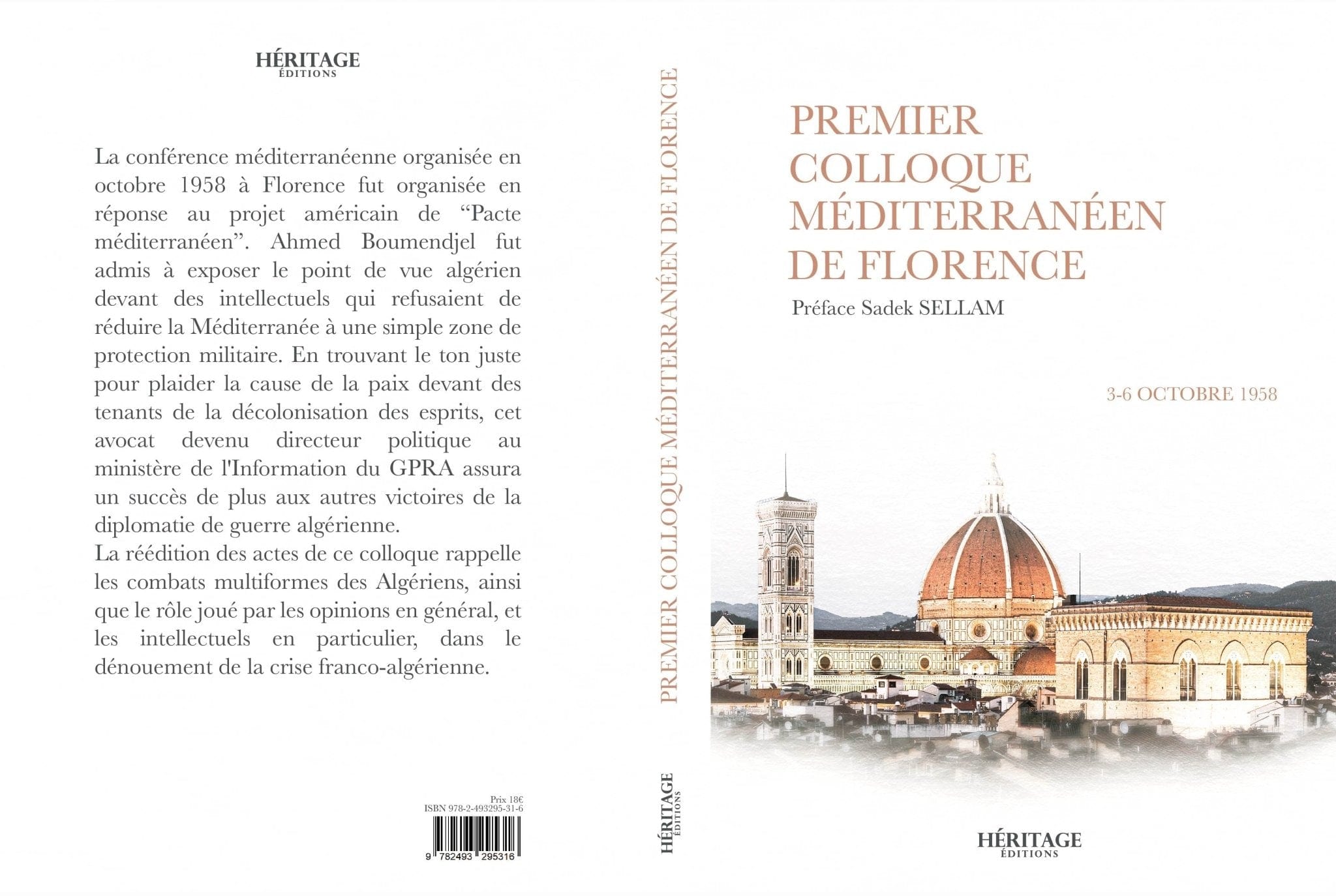 Premier colloque méditerranéen de Florence Al-Bayyinah Livre > Islam > Histoire du monde arabo-musulman 9782493295316 Librairie Musulmane Al-imen