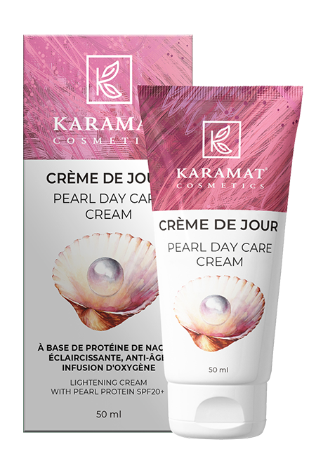 creme-perle-de-jour-karamat-cosmetics-50-ml-creme-eclaircissante-a-la-proteine-de-perle-spf20